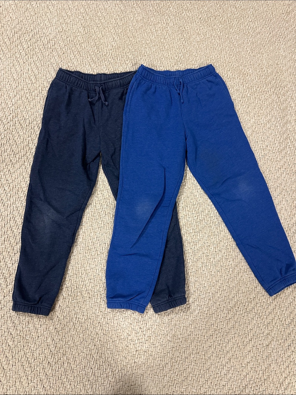 Cat & Jack Twin Pack Joggers - Royal Blue & Navy L 10/12